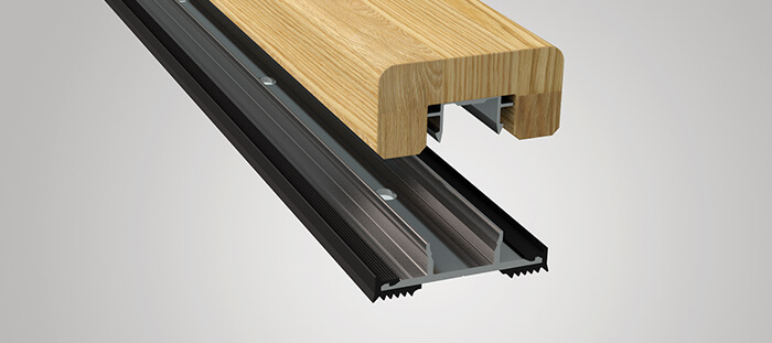 Houten afdekprofielen